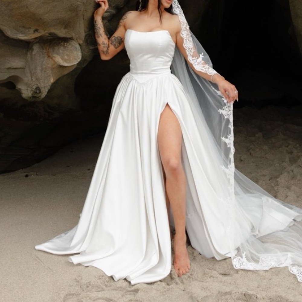 White Bridal Wedding Dress